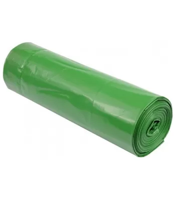 Šiukšlių maišai LDPE 240 L, 10 vnt., 45 mikr., žali