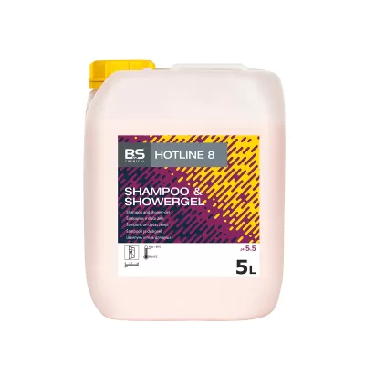 HotLine 8 Shampoo & Showergel Dušo želė ir šampūnas, 5 L