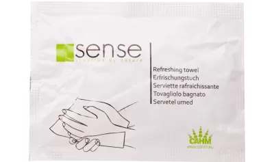 * CAHM SENSE Drėgnos servetėlės rankoms