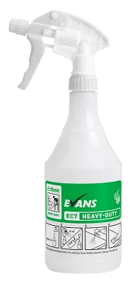 EVANS EC7 Buteliukas su purkštuku, 750 ml, žalias