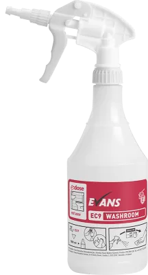 EVANS EC9 Buteliukas su purkštuku, 750 ml, raudonas