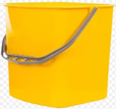 * HUNT Plastikinis kibiras, 25 L, geltonas