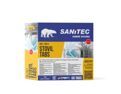 Italchimica Indaplovių tabletės STOVIL TABS, 60 vnt., 1,2 kg / 1160