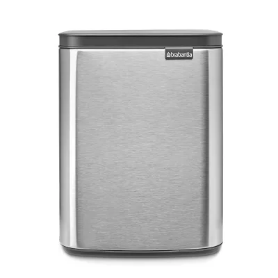 BRABANTIA Bo Šiukšliadėžė 7 L, matinio metalo