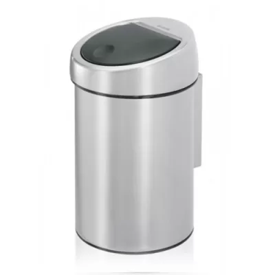 BRABANTIA Pakabinama šiukšliadėžė 3 L, pilka