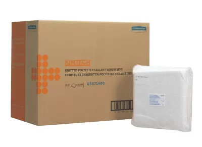 * Kimberly-Clark Professional KIMTECH Pramoninės šluostės 1sl., baltos, 30 serv./vnt.