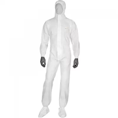* Kimberly-Clark Professional KLEENGUARD A40 Antistatiniai, apsauginiai kombinezonai, L, baltas