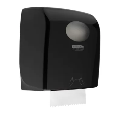 Kimberly-Clark Professional AQUARIUS Matic Laikiklis ruloniniam popieriui, juodas