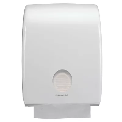 Kimberly-Clark Professional AQUARIUS Laikiklis rankų servetėlėms, V lenkimo servetėlėms, baltas