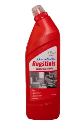 Koncentruotas rūgštinis sanitarinis tualeto valiklis, 1 L