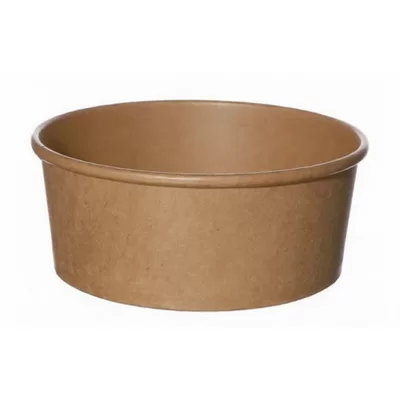 * Vienkartinis KRAFT dubenėlis 750 ml, 150 mm, 50 vnt/pak (DPPD150)
