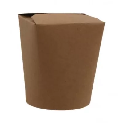 Vienkartinės WOK dėžutės, 90x75x93mm, 500 ml, 50 vnt. / pak.