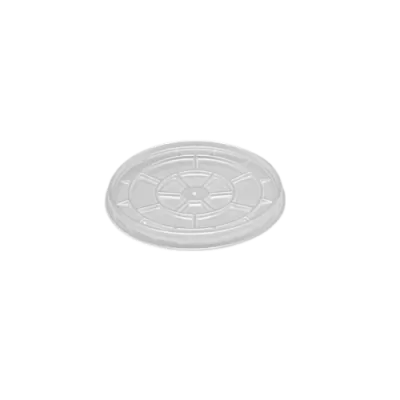 Vienkartinis dangtelis dubenėliui, skaidrus, PP, 110 mm, 100 vnt. / pak. su F020601001