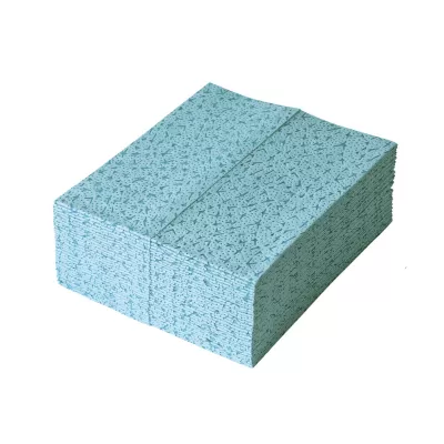 * TEMCA PROFIX POLY-WIPE Pramoninės šluostės, 1 sl., „Z“, 35 šl/vnt., mėlynos sp.