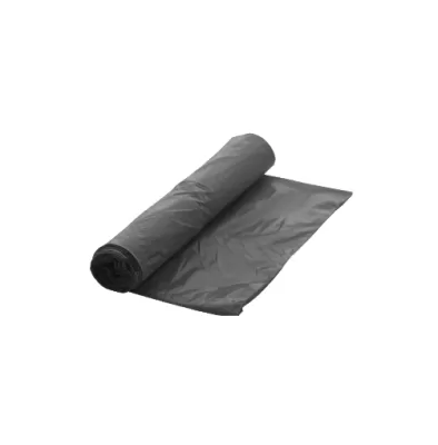 Šiukšlių maišai LDPE 60 L, 10 vnt., 25 mikr., juodi