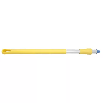 * UNIMOP Ergonomiškas aliuminis kotas 65 x 3 cm, geltonas