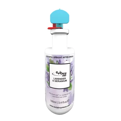 VECTAIR VIBE PRO Oro gaiviklis, levandų - pelargonijų kvapo, 100 ml