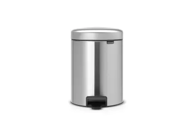 BRABANTIA NEWICON Šiukšliadėžė su pedalu 5 L, matinio metalo