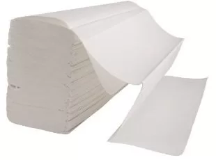 Rankų servetėlės Z lenkimo, 2 sl., celiuliozė, 200 serv., 20 vnt./pak.