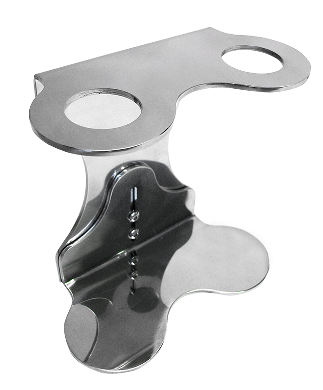 EVANS Laikiklis nerūdijančio plieno, dvivietis kremui, 500 ml