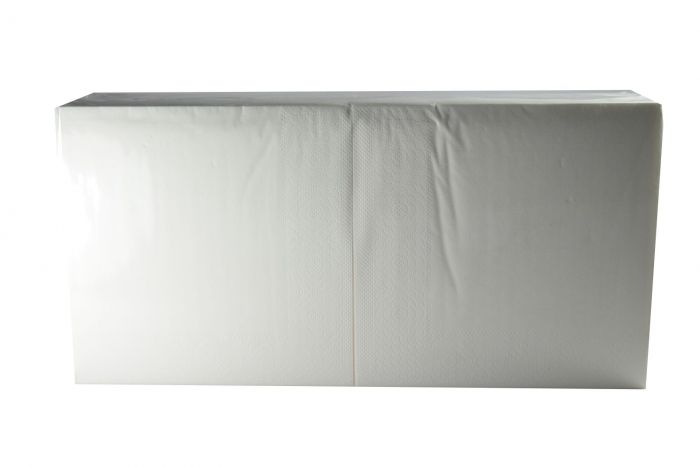 LENEK Stalo servetėlės, 2 sl., 33x33 cm, 250 serv/vnt., baltos sp.