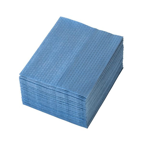 TEMCA PROFIX ALPHA BLUE Pramoninės šluostės, „Z“, 50 šl/vnt., mėlynos sp.