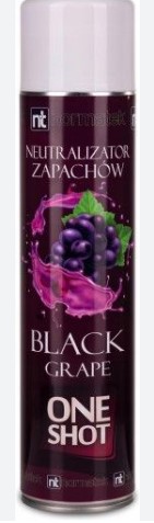 ONE-SHOT Black grape aromato kvapų neutralizatorius, 600 ml