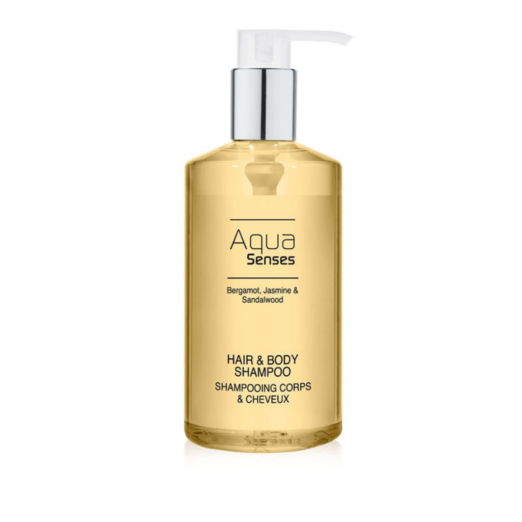 ADA AQUA SENSES Plaukų ir kūno prausiklis su pompa, 300 ml