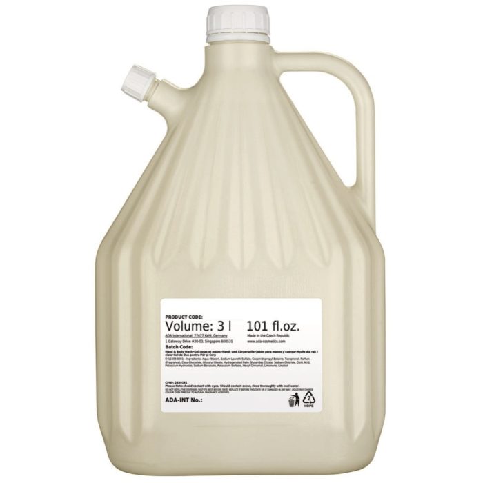 ADA NATURALS REMEDIES Rankų ir kūno losjonas, 3 L