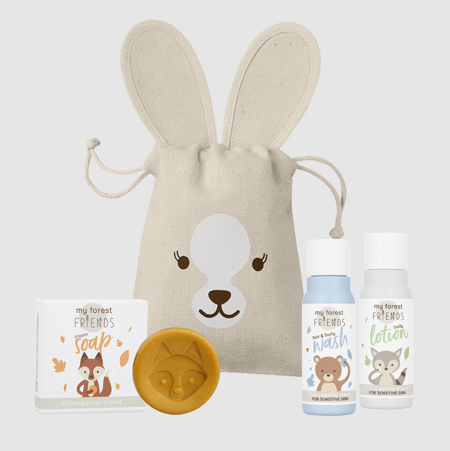 ADA MY FOREST FRIENDS CARE SET Vaikiškas dušo rinkinys