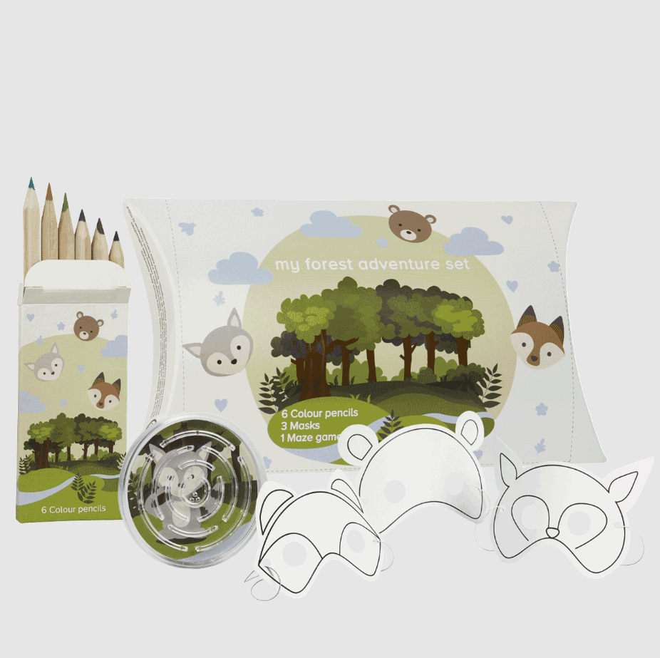 ADA MY FOREST FRIENDS ADVENTURE SET Vaikiškas piešimo rinkinys