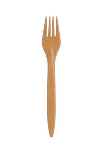 Daugkartinės šakutės, smėlio sp. WPC, 18 cm, 100 vnt. / pak.