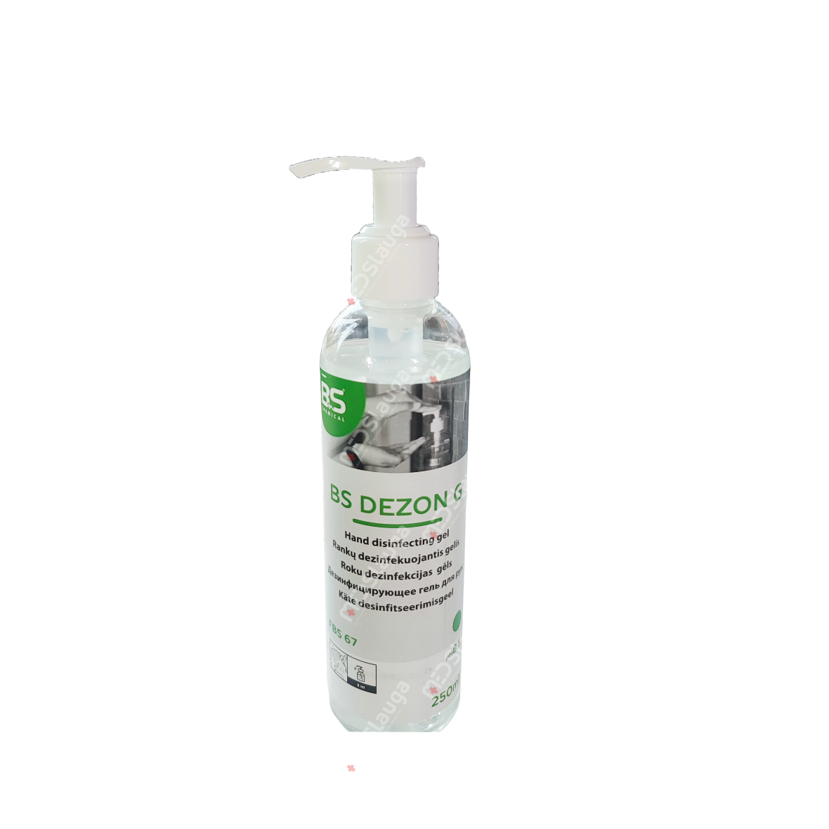 BS DEZON G Rankų dezinfekavimo priemonė, gelis, 250 ml