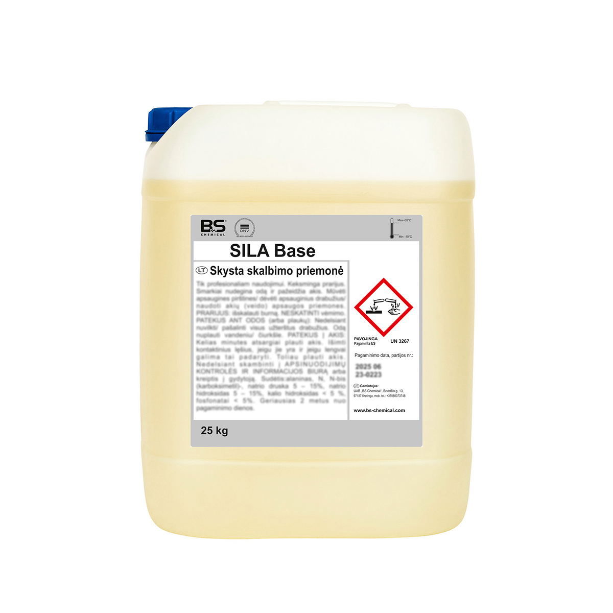 SILA Base Skysta skalbimo priemonė, 25 kg