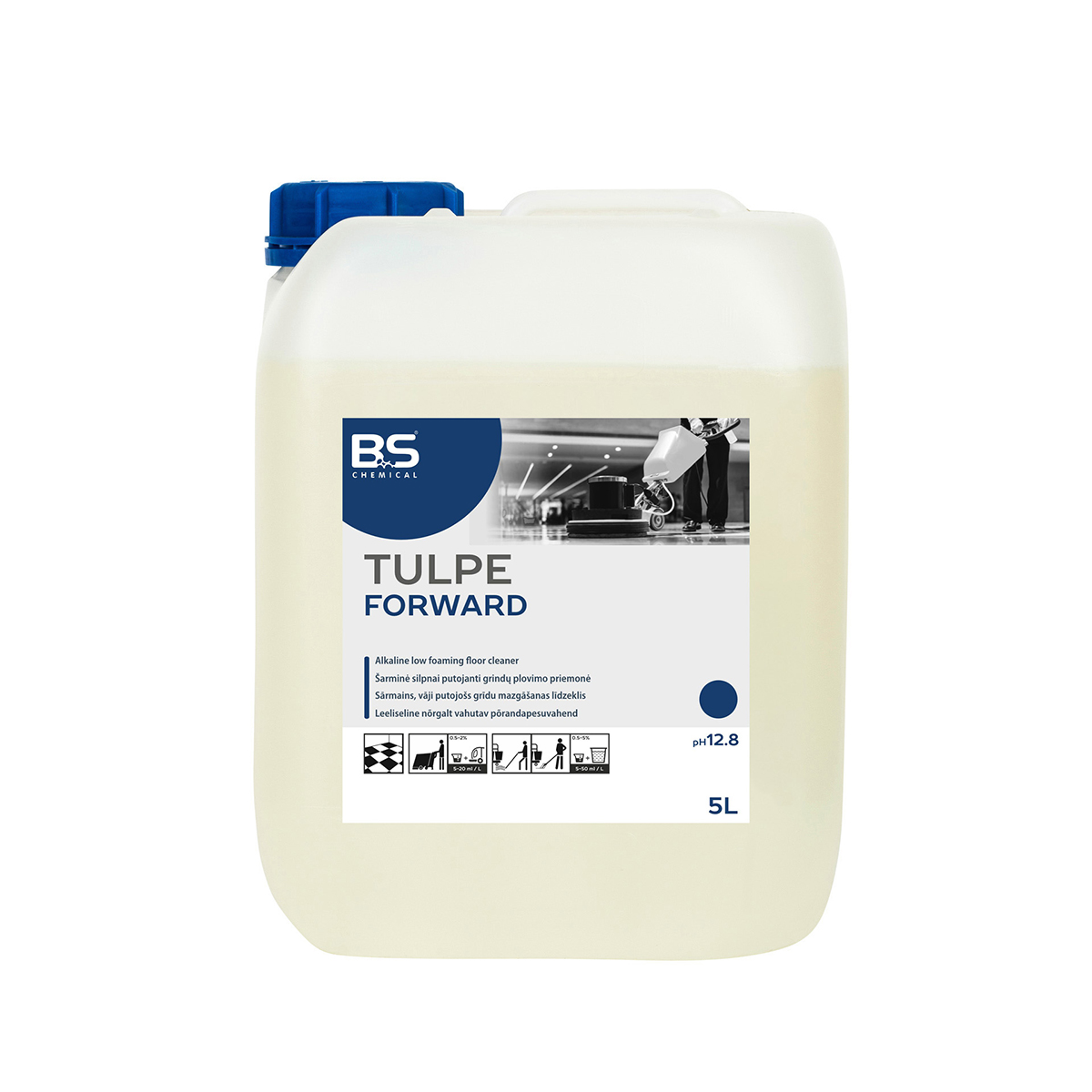 Tulpe Forward Grindų ploviklis, 5 L