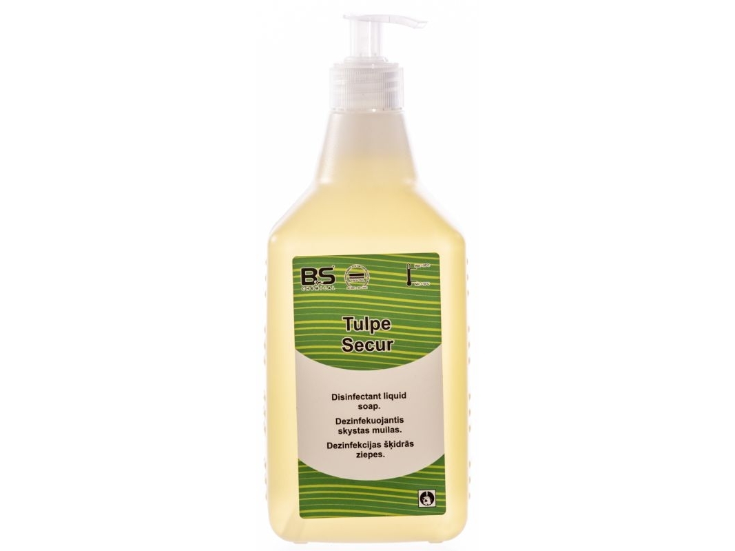 BS TULPE SECUR Antibakterinis skystas rankų muilas, 720 ml