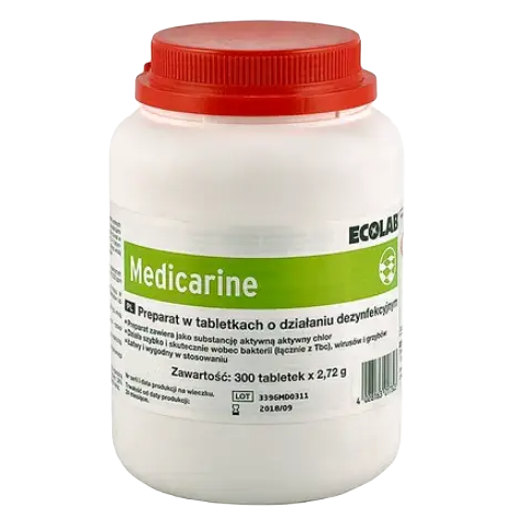 ECOLAB MEDICARINE Dezinfektantas tabletėmis, 300 tab.