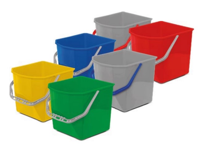 HUNT Plastikinis kibiras, 25 L, pilkas