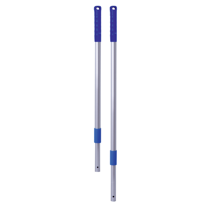 HUNT Teleskopinis aliuminio kotas, 150 cm, 2x75 cm, mėlynas