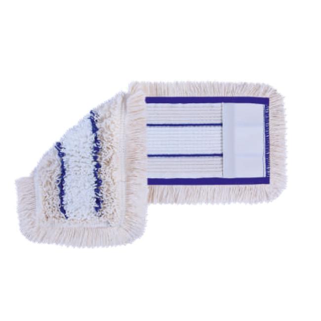 HUNT Medvilninė - mikrofibrinė grindų valymo šluostė, 50 cm, mėlyna / HMR50M