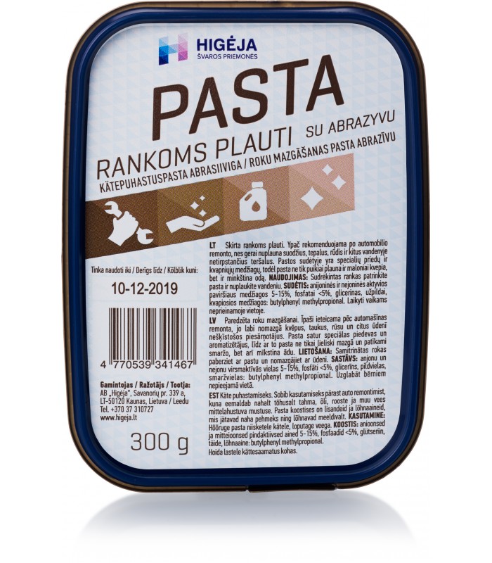 Pasta rankom plauti su abrazyvu, 1,3 kg