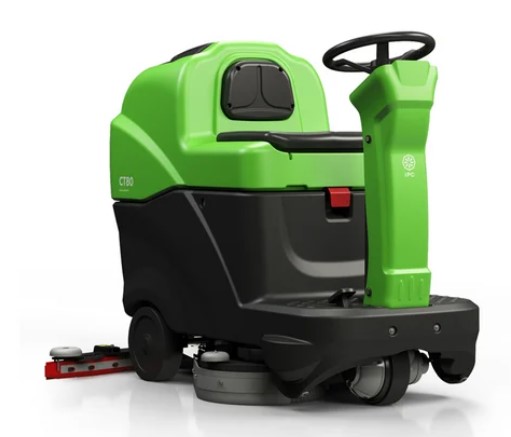 GANSOW Sėdima grindų plovimo mašina CT80 BT60 (su 4 akumuliatoriais ir vidiniu įkrovikliu)