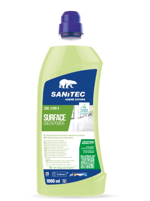 Italchimica Ekologiškas grindų ploviklis GREEN POWER SURFACE, 1 L