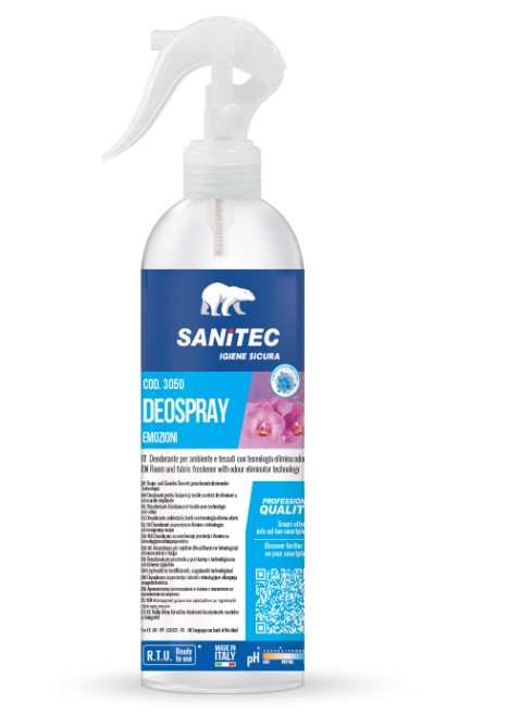 Italchimica Oro ir tekstilės gaiviklis DEOSPRAY EMOZIONI, 300 ml