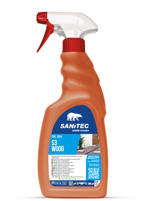 Italchimica Medinių paviršių valiklis - impregnantas S3 WOOD, 500 ml