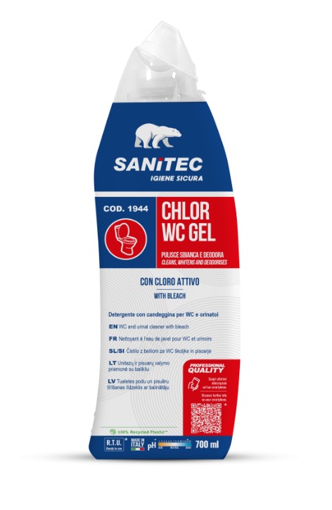Italchimica Tualeto valiklis su balikliu CHLOR WC GEL, 700 ml