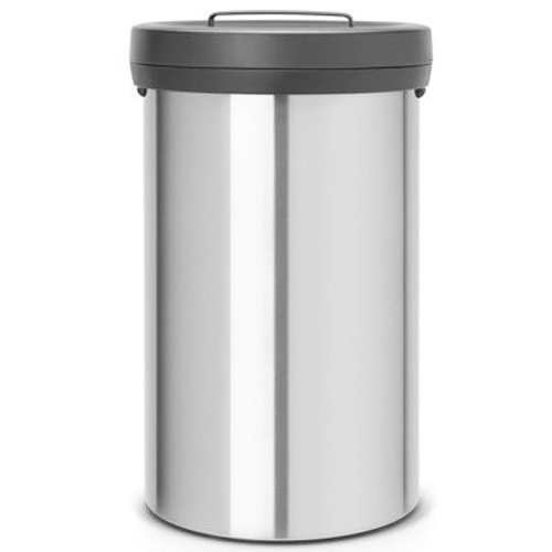 BRABANTIA BIG BIN Šiukšliadėžė 60 L, nerūdijančio plieno