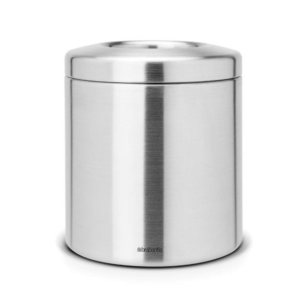 BRABANTIA Stalo šiukšliadėžė, 2,3 L, šlifuotas plienas