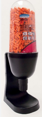 * KC JACKSON SAFETY H10 Laikiklis ausų kištukams, juodas
