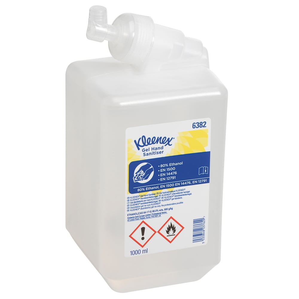 * KC KLEENEX Rankų dezinfekcija alkoholio pagrindu, 1 L